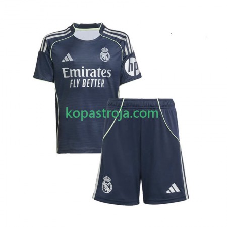 Billiga Fotbollströjor Real Madrid Barn Borta tröja 2025/26 Kortärmad